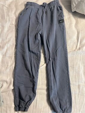 Stori Slate Blue Drawstring Joggers